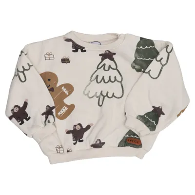 Sweatshirt (Beige, Multicolore) de Little Coton, Polyester