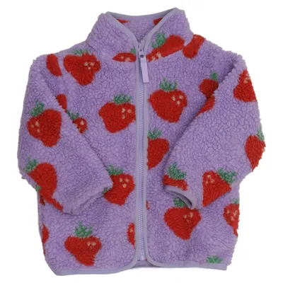 Fleecejacke (Lila, Rot, Grün) von Rikiki Polyamid, Polyester