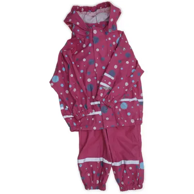 Regnställ (Rosa, Flerfärgad) från Protech Polyester