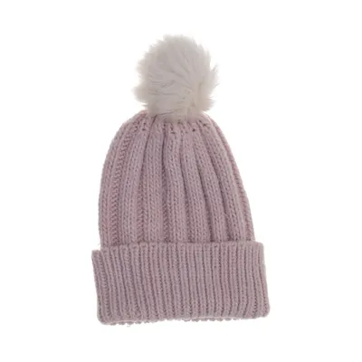 Pompon muts (Roze) van McKinley Acryl