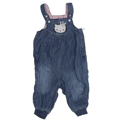 Overalls (Blå) fra H&M x Hello Kitty Bomuld, Polyester