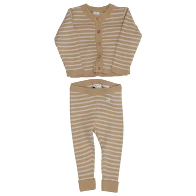 Set (Beige, Vit) från Lindex Baby Bomull, Polyester