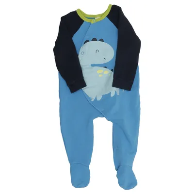 Rompertjes (Blauw, Zwart) van Topomini Katoen, Elastaan