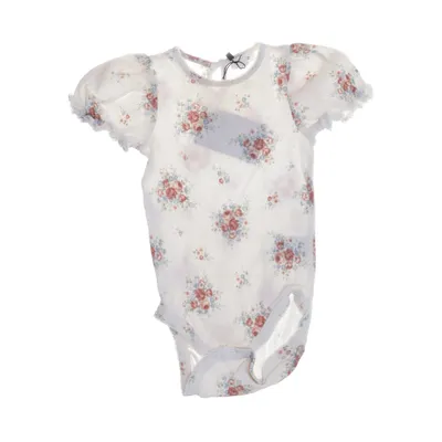 Body (Vit, Flerfärgad) från Newbie by KappAhl Bomull, Elastan