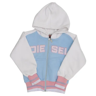 Capuchon sweater (Blauw, Wit, Roze) van Diesel