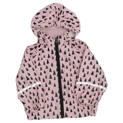 Regenjacke (Pink, Schwarz) von Kuling Trend Polyester, Polyurethan