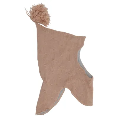Balaklava (Beige, Grå) från Mini a Ture Merinoull, Polyester