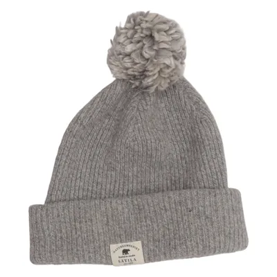 Bonnet à pompon (Gris) de Sätila Polyamide, Laine
