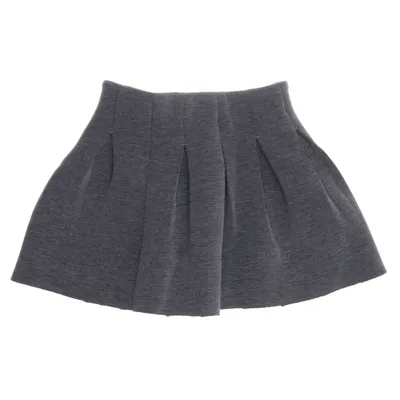 Kjol (Grå) från Pusblu Elastan, Polyester, Viskos