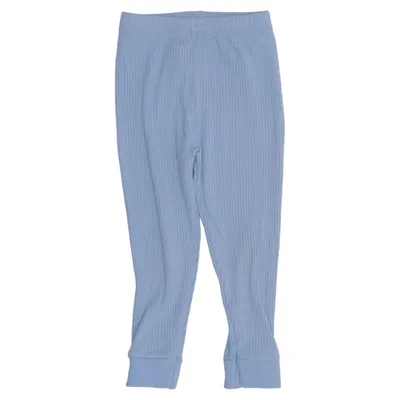 Leggings (Blauw) van Mori Elastaan, Organisch katoen, Viscose