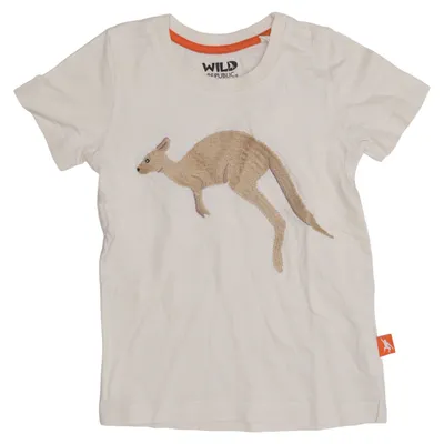 T-shirt (Beige) van Wild Republic Organisch katoen