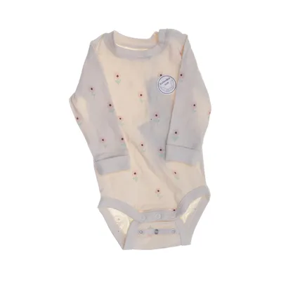 Body (Beige, Flerfärgad) från Lindex Baby Bomull, Elastan
