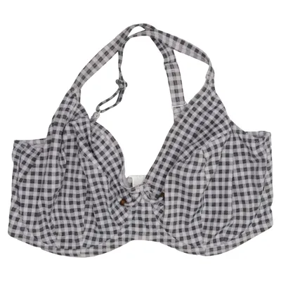 Bikini top (Zwart, Wit) van Elomi Elastaan, Polyamide