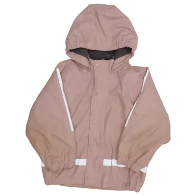 Veste imperméable (Rose) de Rusk Polyester, Polyuréthane