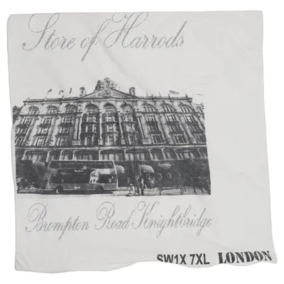 Kuddfodral (Vit, Svart) från Harrods Bomull