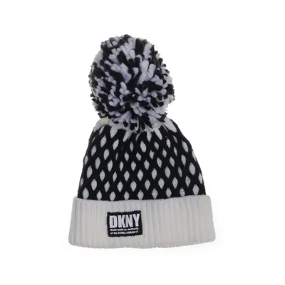 Tophue (Sort, Hvid) fra DKNY Akryl