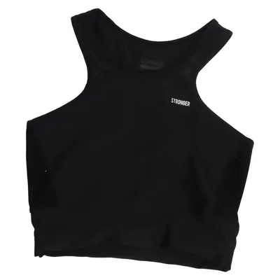 Sports bra (Black) from Stronger Elastane, Polyester