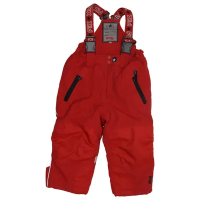 Pantalon de ski (Rouge) de Fix by Lindex Polyamide, Polyester