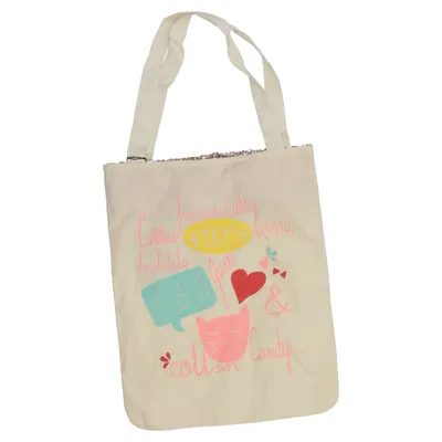 Canvas tas (Beige, Meerkleurig) van Louise Misha Katoen, Polyester
