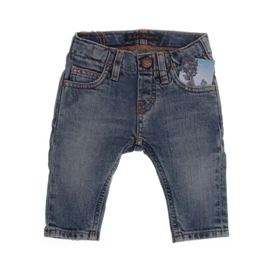 Spijkerbroek (Blauw) van Nudie Jeans Katoen, Elastaan