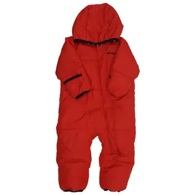 Overall (Rood) van Columbia Dons, Veer, Polyamide, Polyester