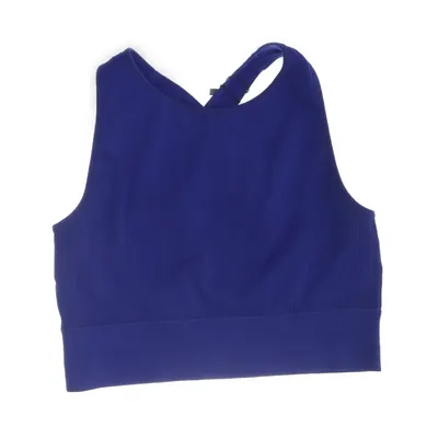 Sports bra (Blue) from Work out Elastane, Polyester