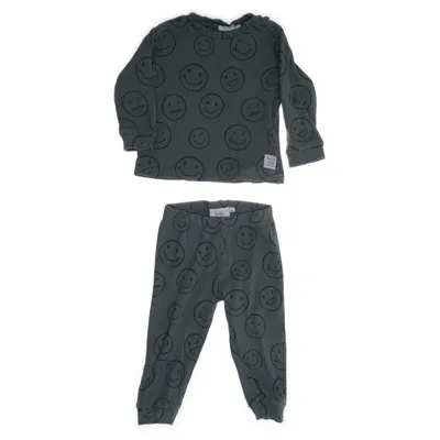 Pajamas (Green, Black) from Feetje Organic cotton, Elastane