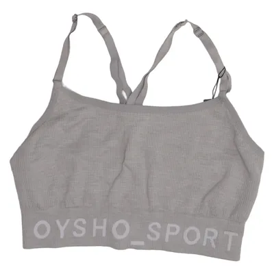 Sports bra (Gray) from Oysho Sport