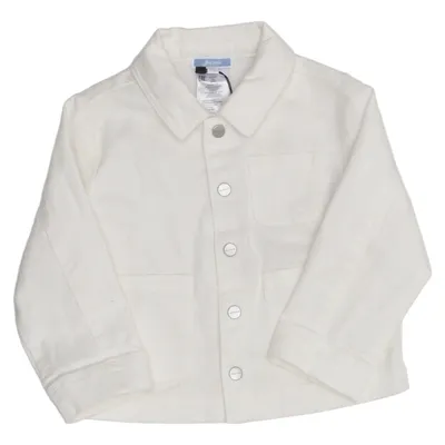 Veste en jean (Blanc) de Jacadi Coton, Élasthane