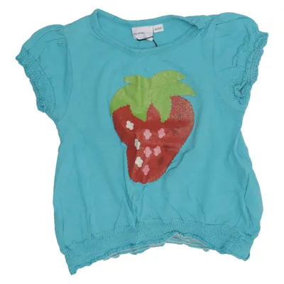 T-shirt (Blauw, Meerkleurig) van Mywear Young Katoen