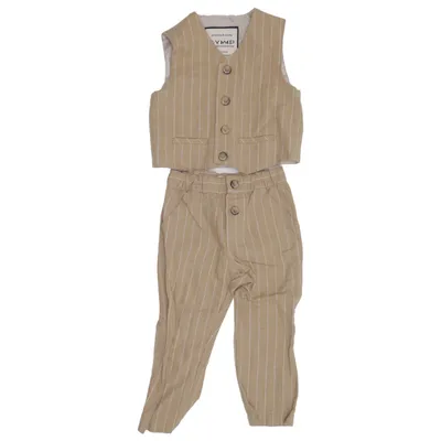 Set (Beige, Vit) från Gymp Bomull, Linne, Polyester, Viskos