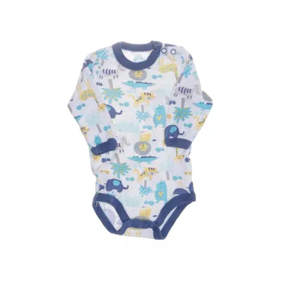 Romper (Wit, Blauw, Meerkleurig) van Petite Mini Katoen