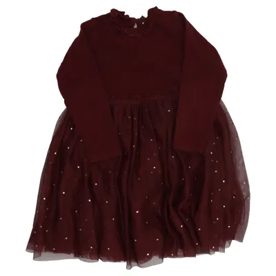 Klänning (Röd) från H&M Bomull, Elastan, Polyester