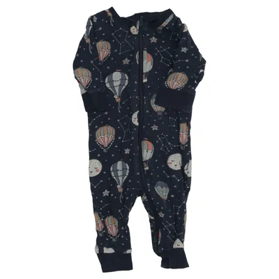 Barboteuse (Bleu, Multicolore) de Lindex Baby Coton