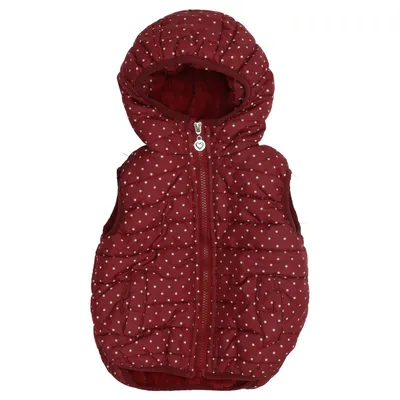 Outer vest (Red) from Grace Polyester