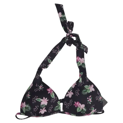 Haut de bikini (Noir, Multicolore) de Marine Classics Élasthane, Polyester