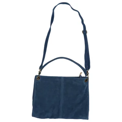 Sac à bandoulière (Bleu) de Borse in Pelle Cuir