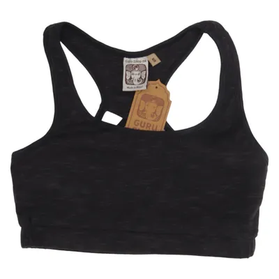 Brassière (Gris) de Guru Shop Élasthane, Coton biologique