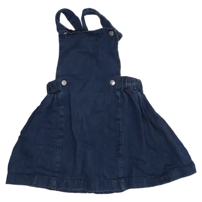 Robe salopette (Bleu) de Jacadi Coton