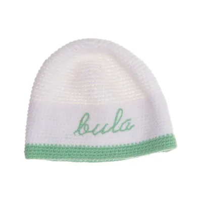 Hat (White, Green) from Bula