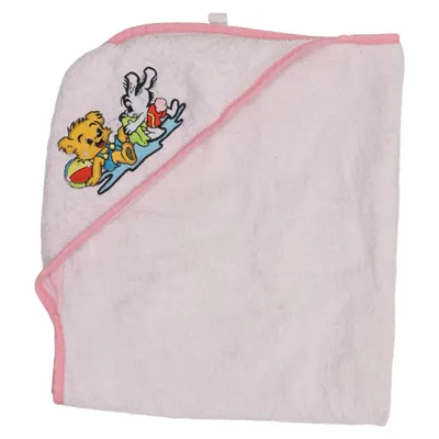Badponcho (Roze)