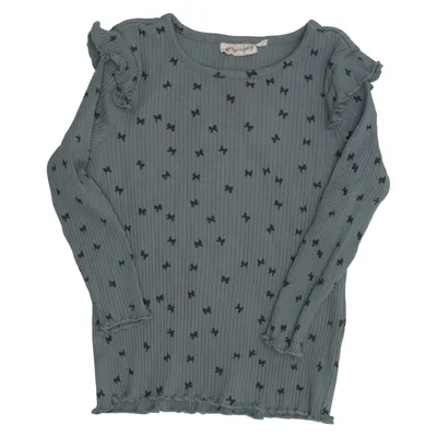 Long sleeve T-shirt (Green) from Amy & Lucy Elastane, Organic cotton