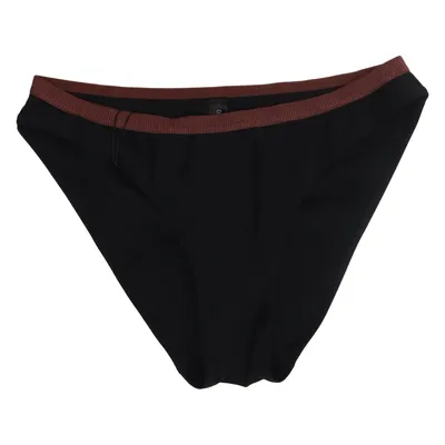 Bas de bikini (Noir, Rouge) de Darjeeling Élasthane, Polyamide