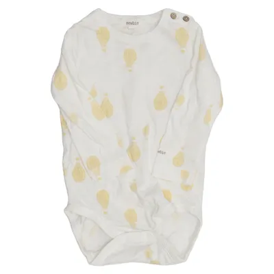 Body (White, Yellow) from Newbie by KappAhl Cotton