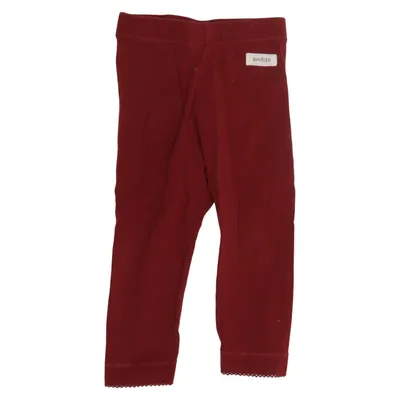 Leggings (Rood) van Newbie by KappAhl Katoen, Elastaan