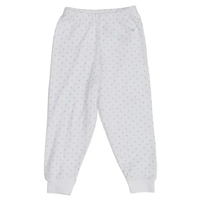 Pantalon de pyjama (Blanc) de Livly Coton