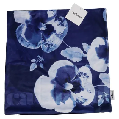 Housse de coussin (Bleu, Blanc) de Cacharel Polyester