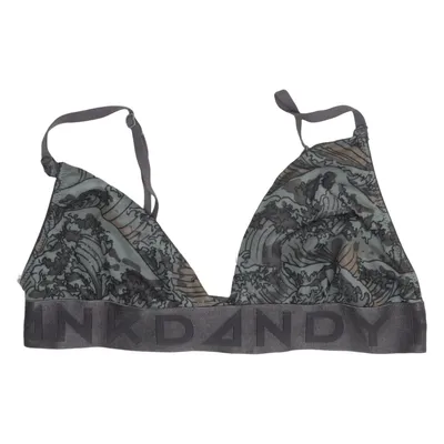 Bralette (Green, Gray, Multicolored) from Frank Dandy Elastane, Polyester