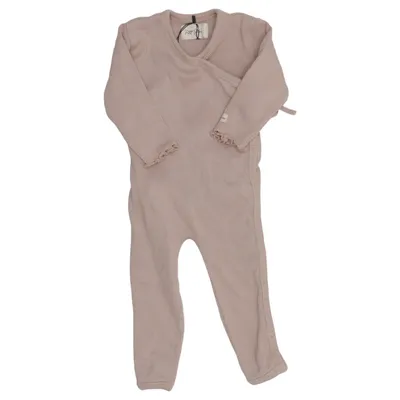 Rompers (Brown) from Petit Stories Elastane, Modal, Organic cotton