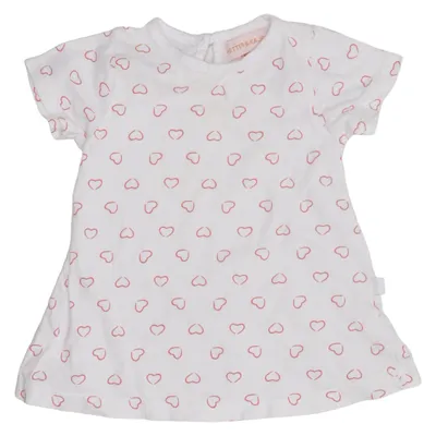 Dress (White, Red) from Petter & Kajsa Cotton